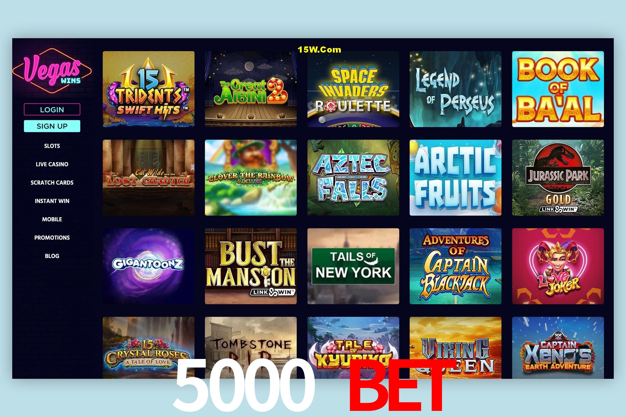Seasonal Promotions 5000 Bet
